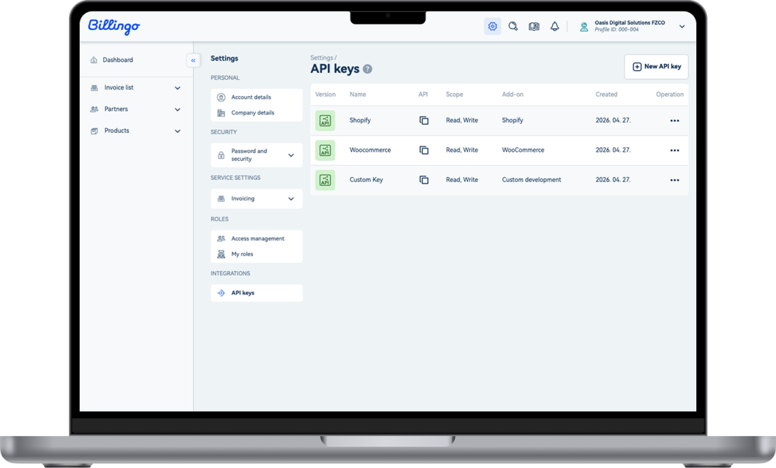 Integrate with your systems